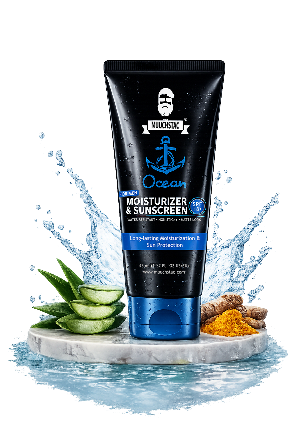 Muuchstac Ocean Moisturiser & Sunscreen